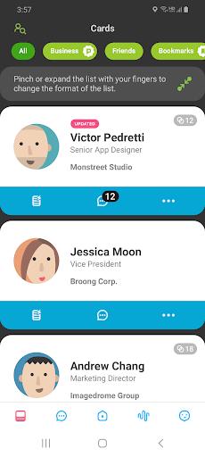 Android application Linkage screenshort