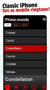 Captura de Pantalla 10 iPhone 14 Ringtones and Sounds android