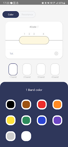 Android application Resister Code screenshort