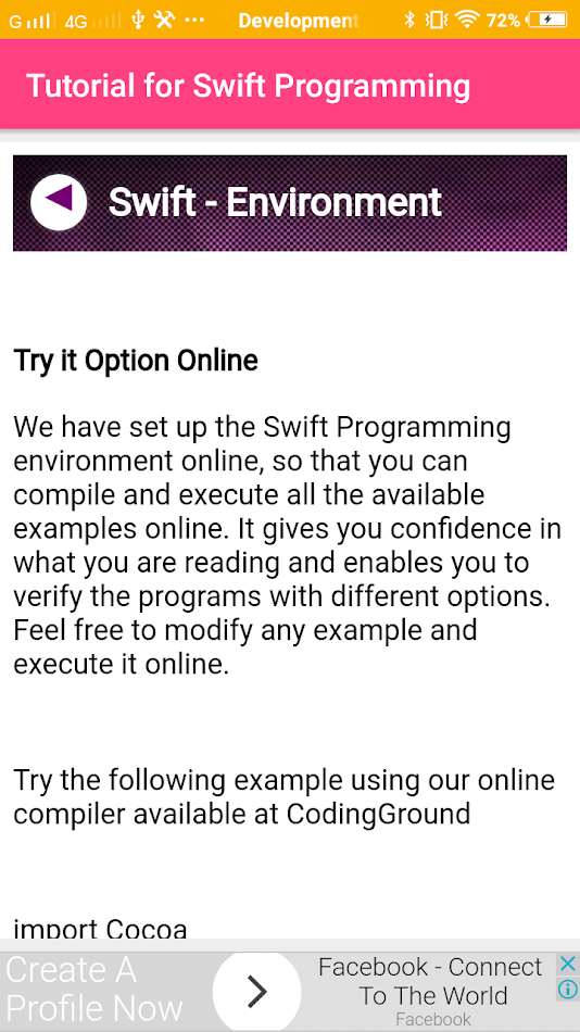 #7. Tutorial for Swift Programming (Android) De: Alpesh Patel