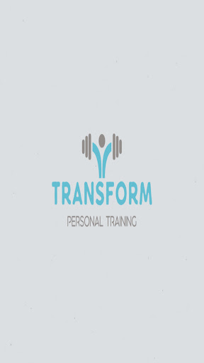 Android application Transform Personal Training screenshort