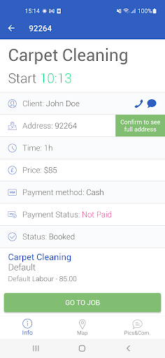 411 Booking Partner Screen 2