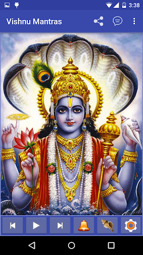 Android application Lord Vishnu Chants screenshort