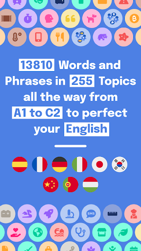 Android application Practical English Phrases screenshort