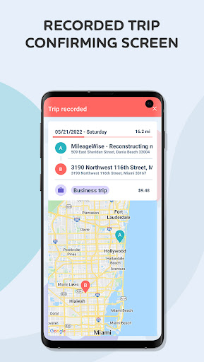 Mileage Tracker by MileageWise screenshot