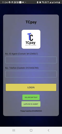 Android application TCpay screenshort