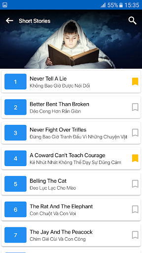 Truyện Song Ngữ Anh Việt Screen 3