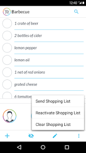 Shopping List