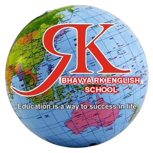 BHAVYA RK ENGLISH SCHOOL logo