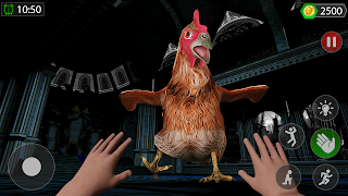 Scary Chicken Feet Escape Game - Screenshot 2