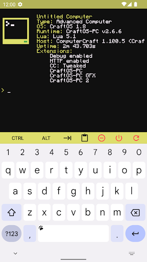 Android application CraftOS-PC screenshort