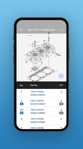 HDI Engine Parts Catalog Screen 3