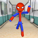 Spider Stick Hero Prison Break 1.0.4 APK ダウンロード