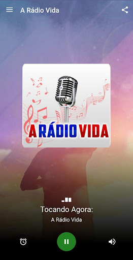 Android application A Rádio Vida screenshort