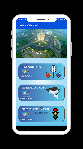 Android application Lintas Kabupaten Kediri screenshort