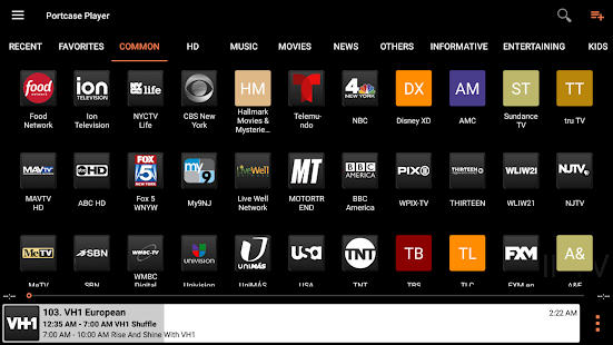 Portcase Player Torrent & IPTV Bildschirmfoto