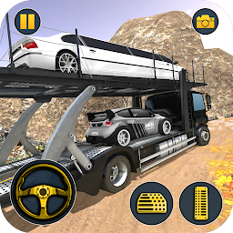 Slika ikone Car Transporter Trailer Truck