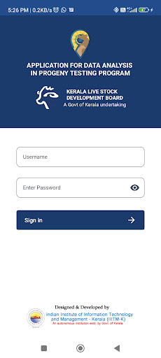 Android application ADAPT - KLDB screenshort