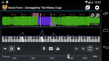 MusicTrans tool for musicians