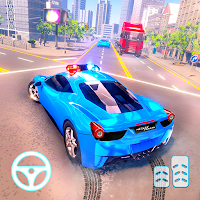 Police Car Drift Driving Simulator 2021: Car Games