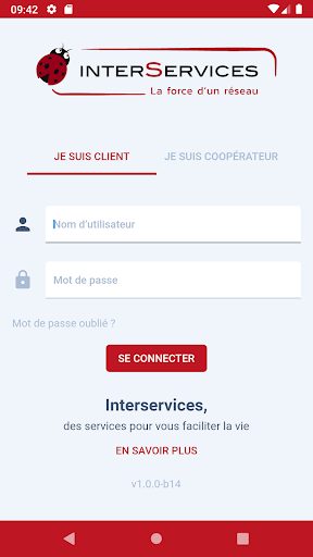 Interservices Screen 2