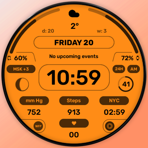 WFP 201 Stylish watch face Apps on Google Play