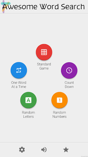 Android application Awesome Word Search screenshort