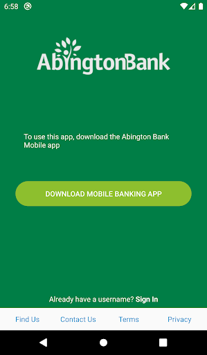 Android application Abington Bank Card Manager screenshort