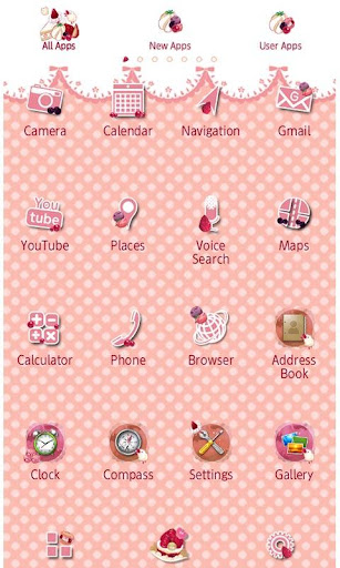 Strawberry Picnic Theme +HOME Screen 2