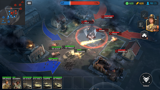 World War Commander: PvP RTS apkpoly screenshots 4