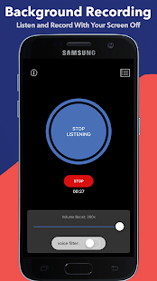 Hear Boost: Recording Ear Aid Screenshot