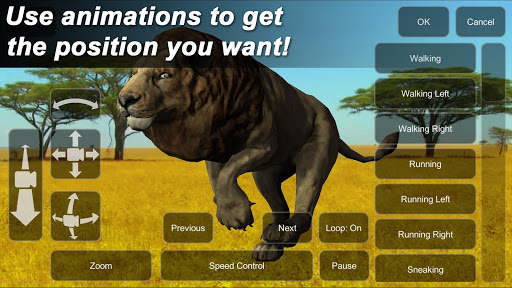 Lion Mannequin Screen 3