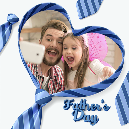 Fathers day photo frame 2024 logo