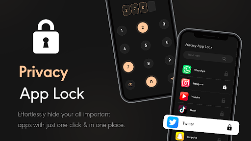 Android application Privacy AppLock screenshort