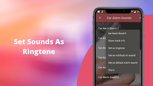 Car Alarm Sounds & Ringtones