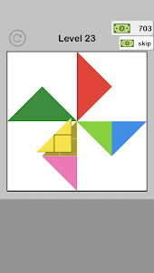Color Tangram Puzzle