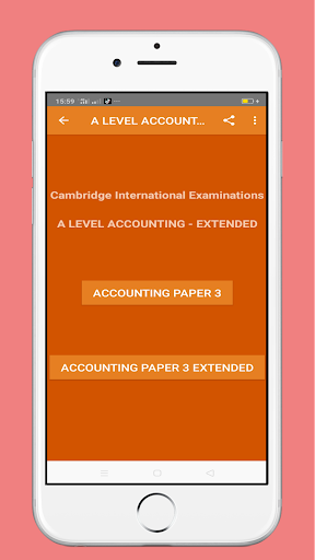 A Level Accounting [Latest] Screen 2