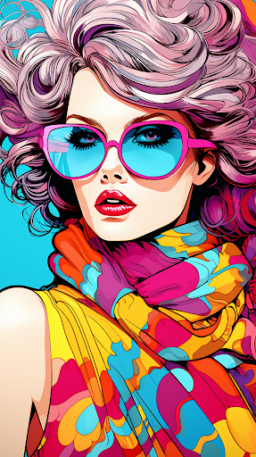 Fashion Coloring for girls Screen 2