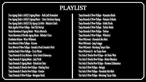 Android application Dangdut Pallapa Full Album screenshort
