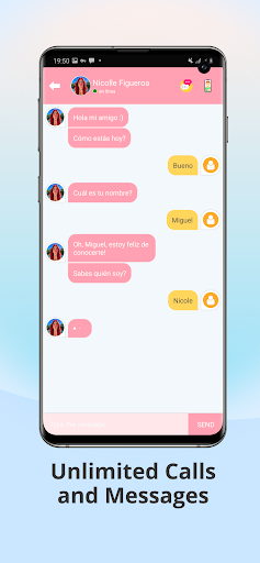 Nicolle Figueroa Call and Chat Screen 2