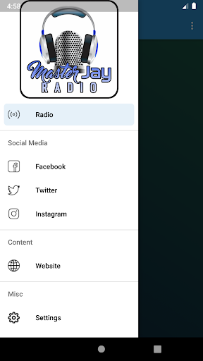 Master Jay Radio Screen 2