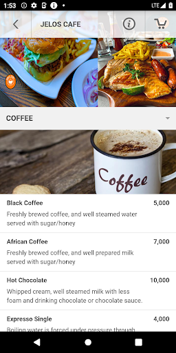 JeLos CaFe Screen 3
