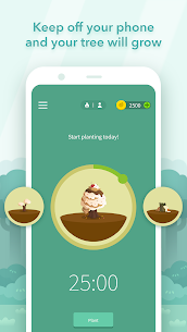 Forest Mod Apk: Stay focused (Pro Pack Unlocked) 4