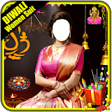 Diwali Women Saree Suit icon