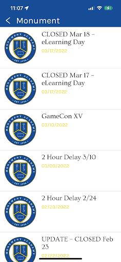 Monument Academy Screen 2