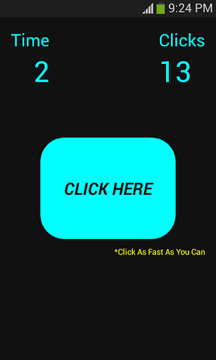 Click Speed Test Screen 2
