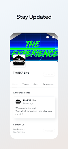 The Experience Screen 3