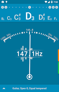 Tuner - gStrings Capture d'écran