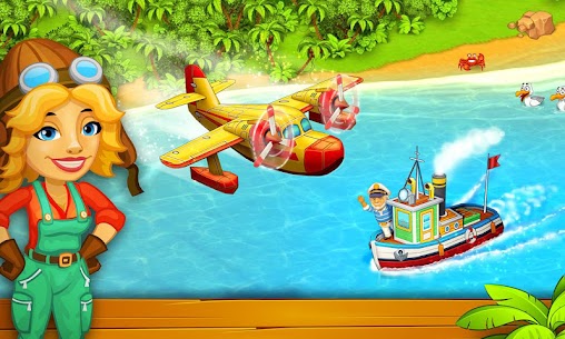 تحميل لعبة Farm Island: Hay Bay مهكرة وكاملة 2023 5