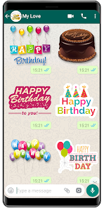 WASticker happy birthday to – Applications sur Google Play